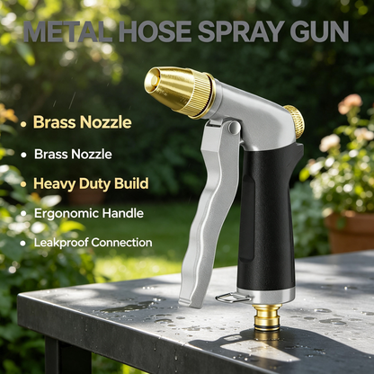 Heavy Duty Metal Hose Spray Gun
