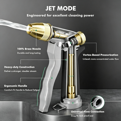 Heavy Duty Metal Hose Spray Gun